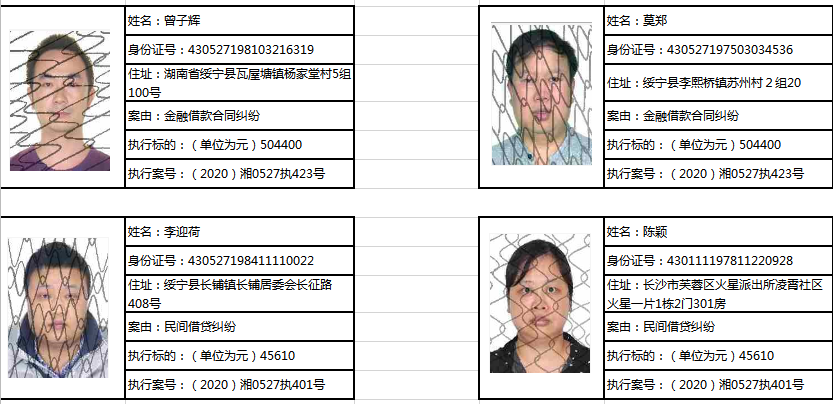 泰宁最新失信人员名单揭晓